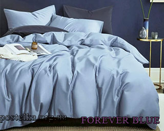 Сатин для постільної білизни Forever Blue